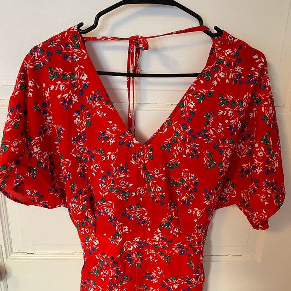 Floral Jumpsuit Size XXS Boutique - Picture 4 of 8